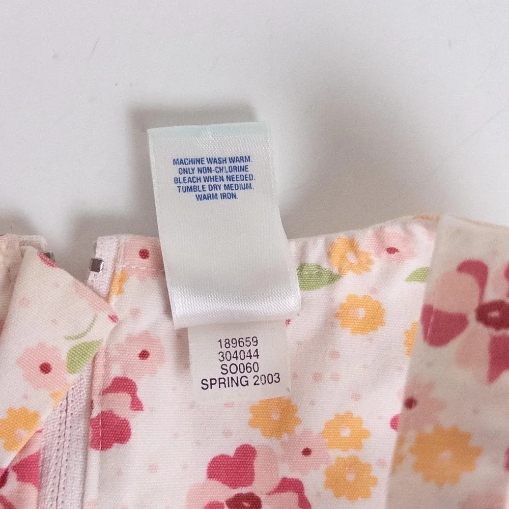 Old Navy‎ Floral Jumper Dress Set Kids 4T Pink Vintage Y2K Cotton Bloomers 2pc